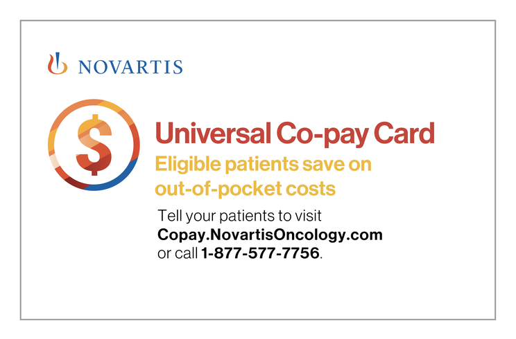 Novartis Universal Co-Pay Card